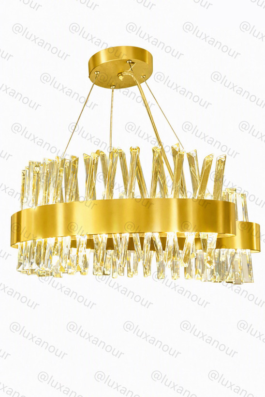 لوستر مدل آویزی مدل آلفا گرد سایز 60