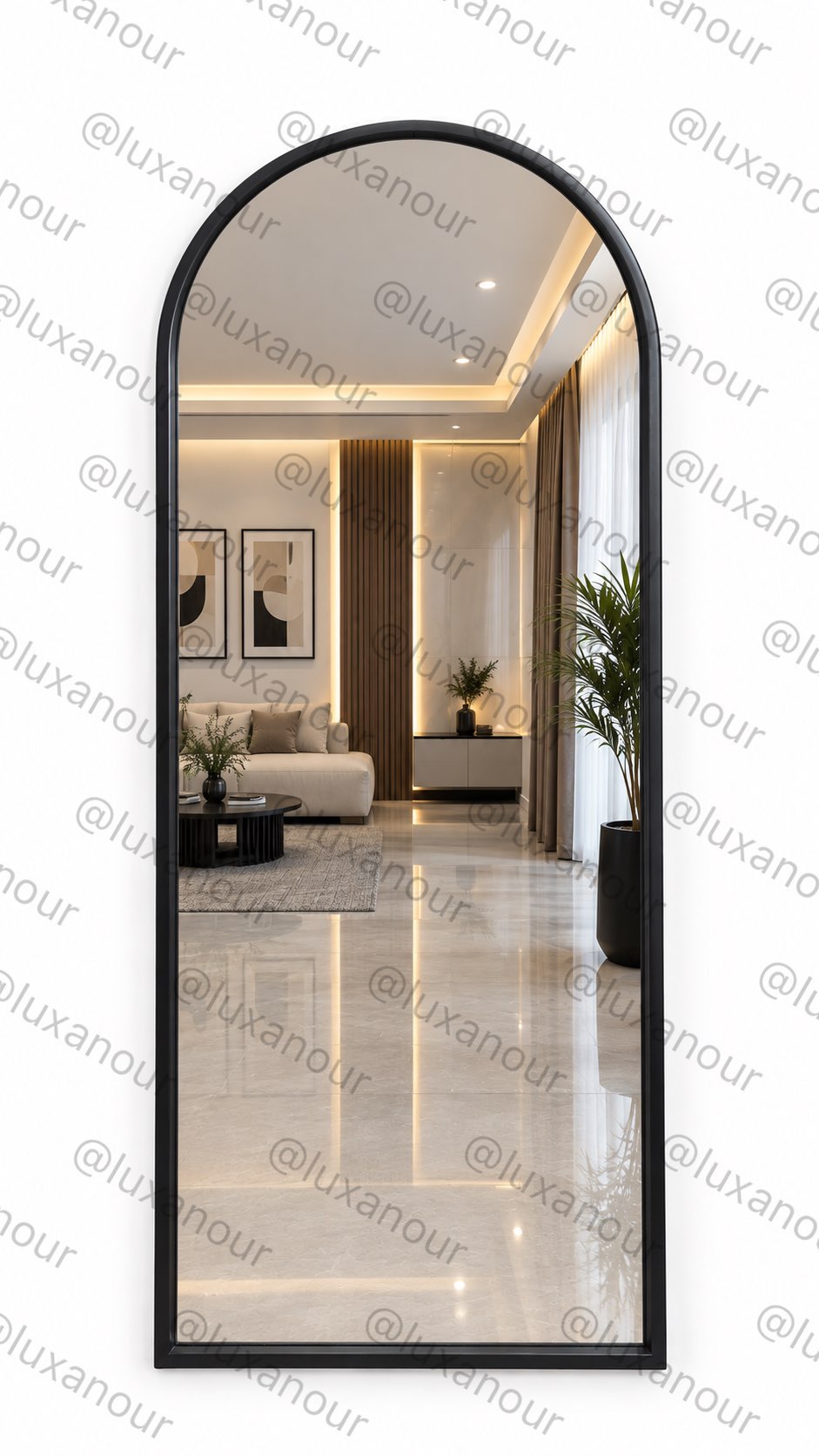 آینه قدی گنبدی مدرن کد E101